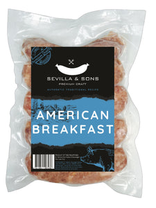 Fresh American Breakfast Sausages