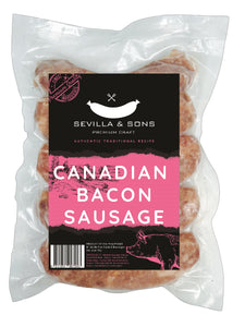 Fresh Canadian Bacon Sausage