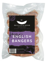 Load image into Gallery viewer, Fresh English Pork Bangers