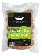 Load image into Gallery viewer, Fresh Jalapeno Chili Sausage
