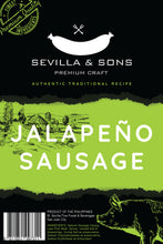 Load image into Gallery viewer, Fresh Jalapeno Chili Sausage